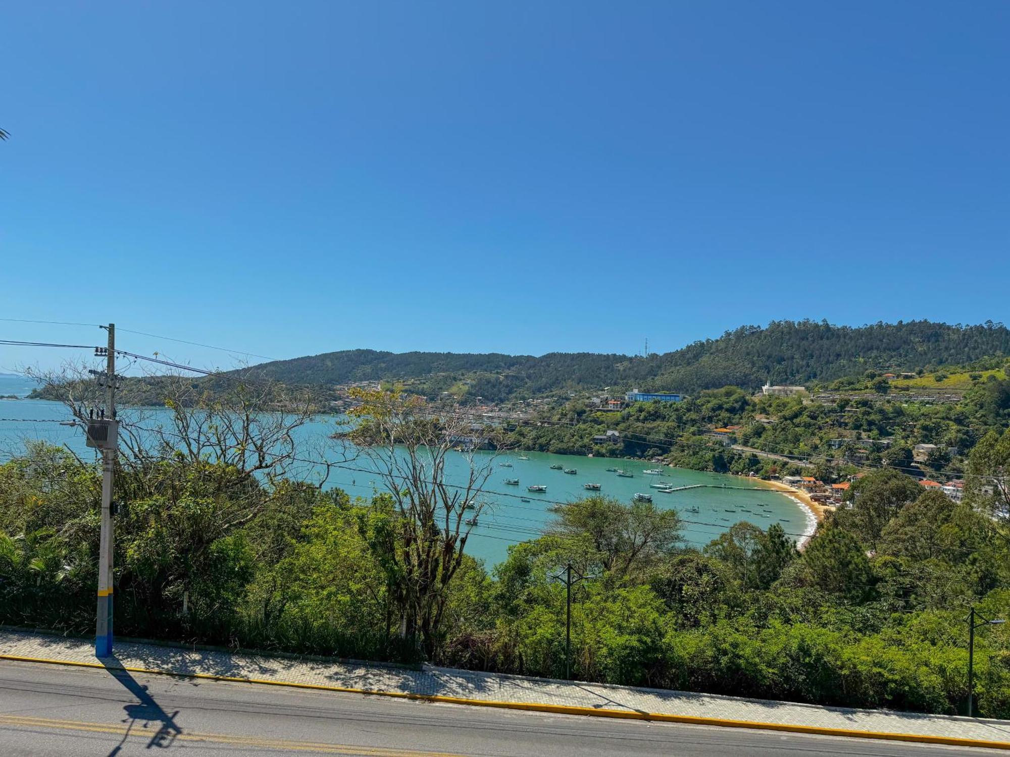 Casa Com Vista Para O Mar Em Governador Celso Ramos Kültér fotó