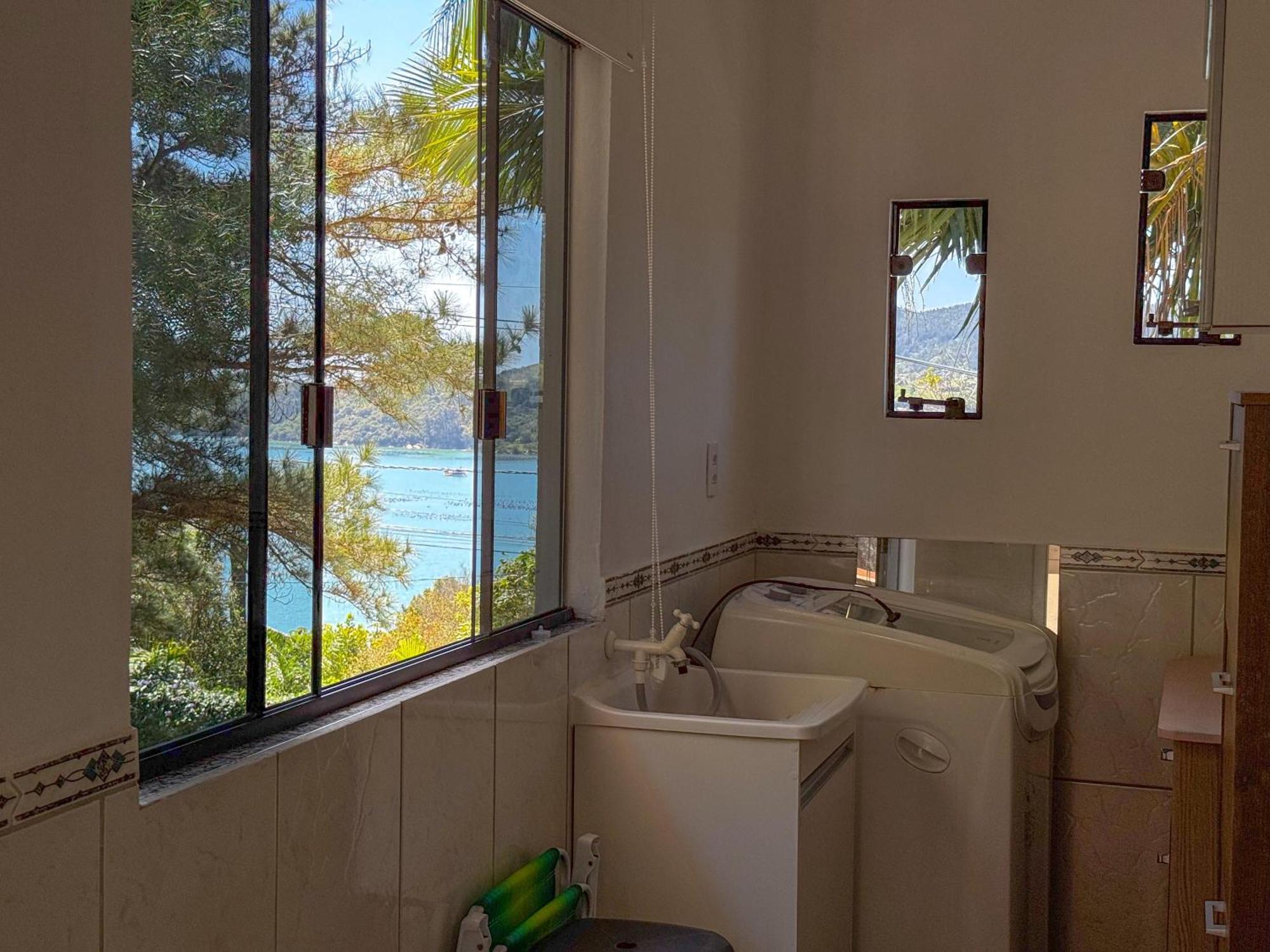 Casa Com Vista Para O Mar Em Governador Celso Ramos Kültér fotó