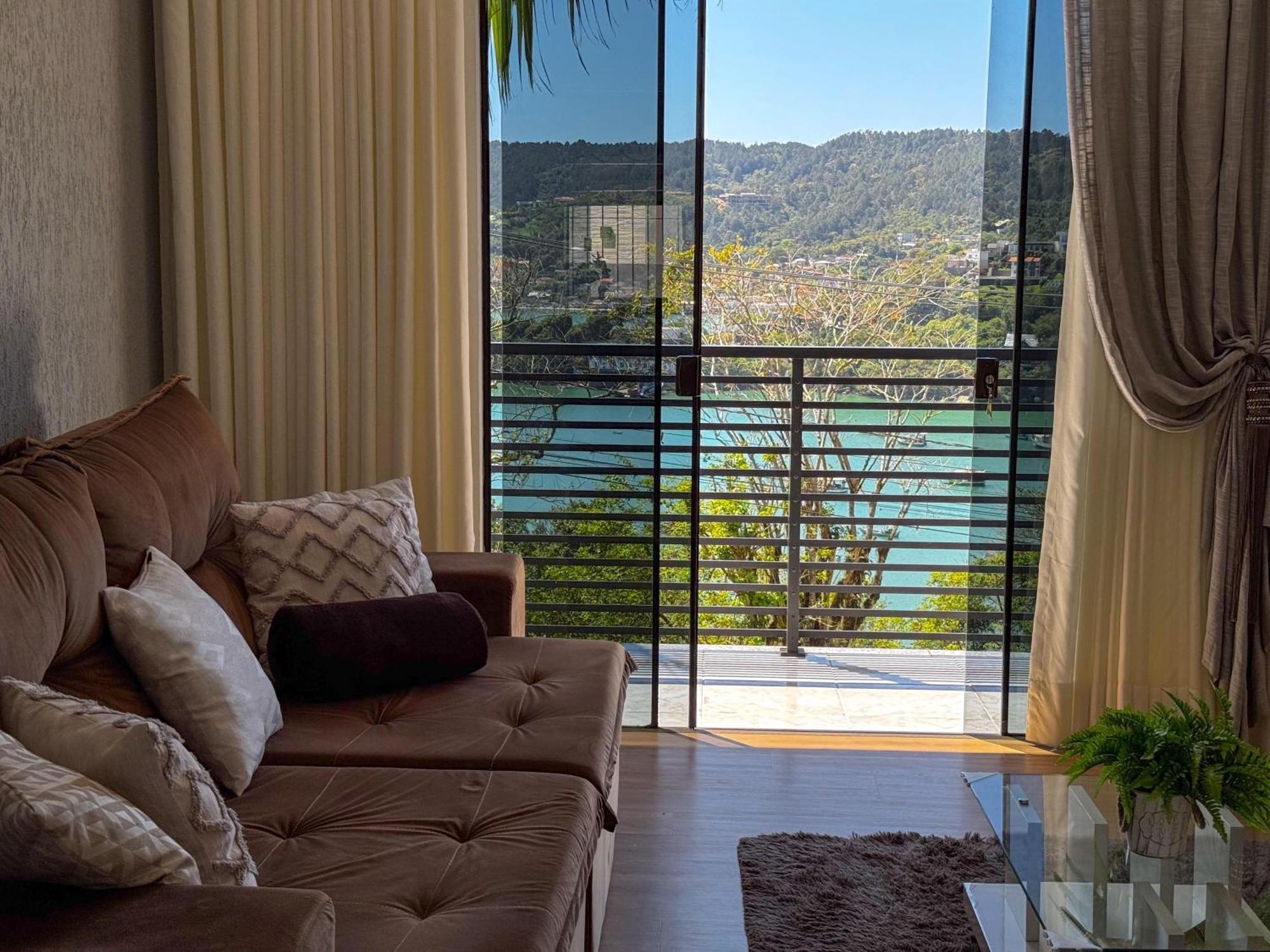 Casa Com Vista Para O Mar Em Governador Celso Ramos Kültér fotó