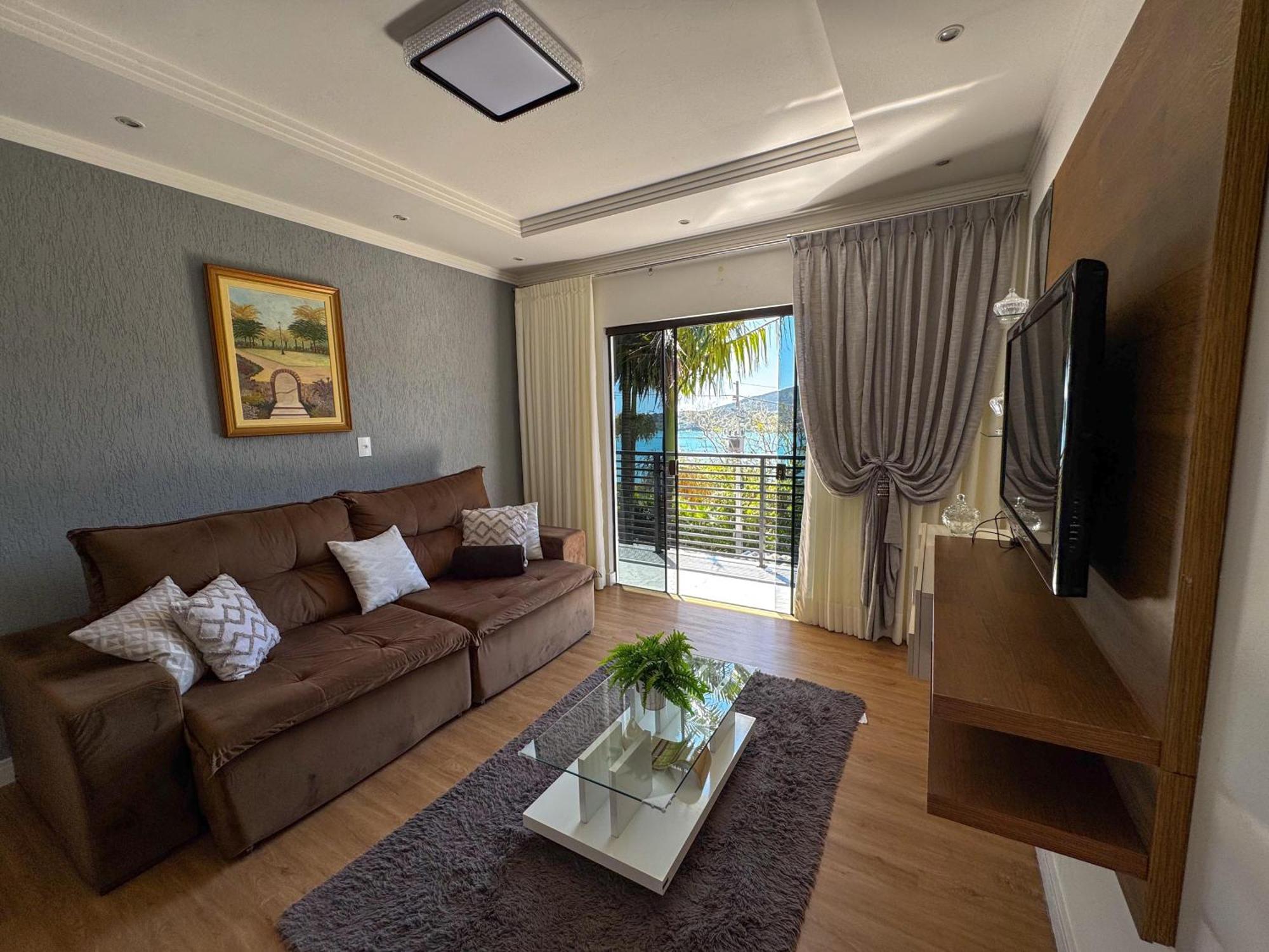 Casa Com Vista Para O Mar Em Governador Celso Ramos Kültér fotó