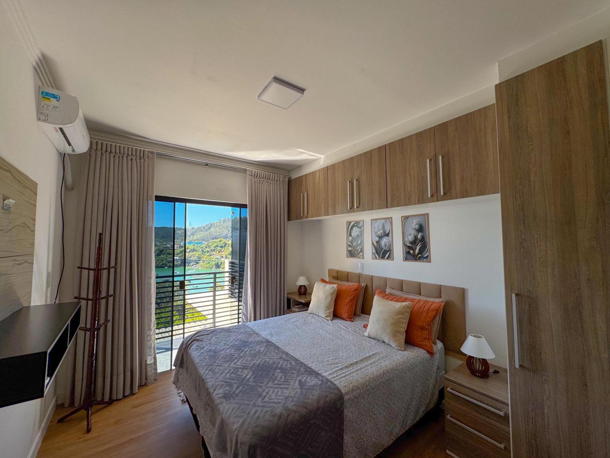 Casa Com Vista Para O Mar Em Governador Celso Ramos Kültér fotó