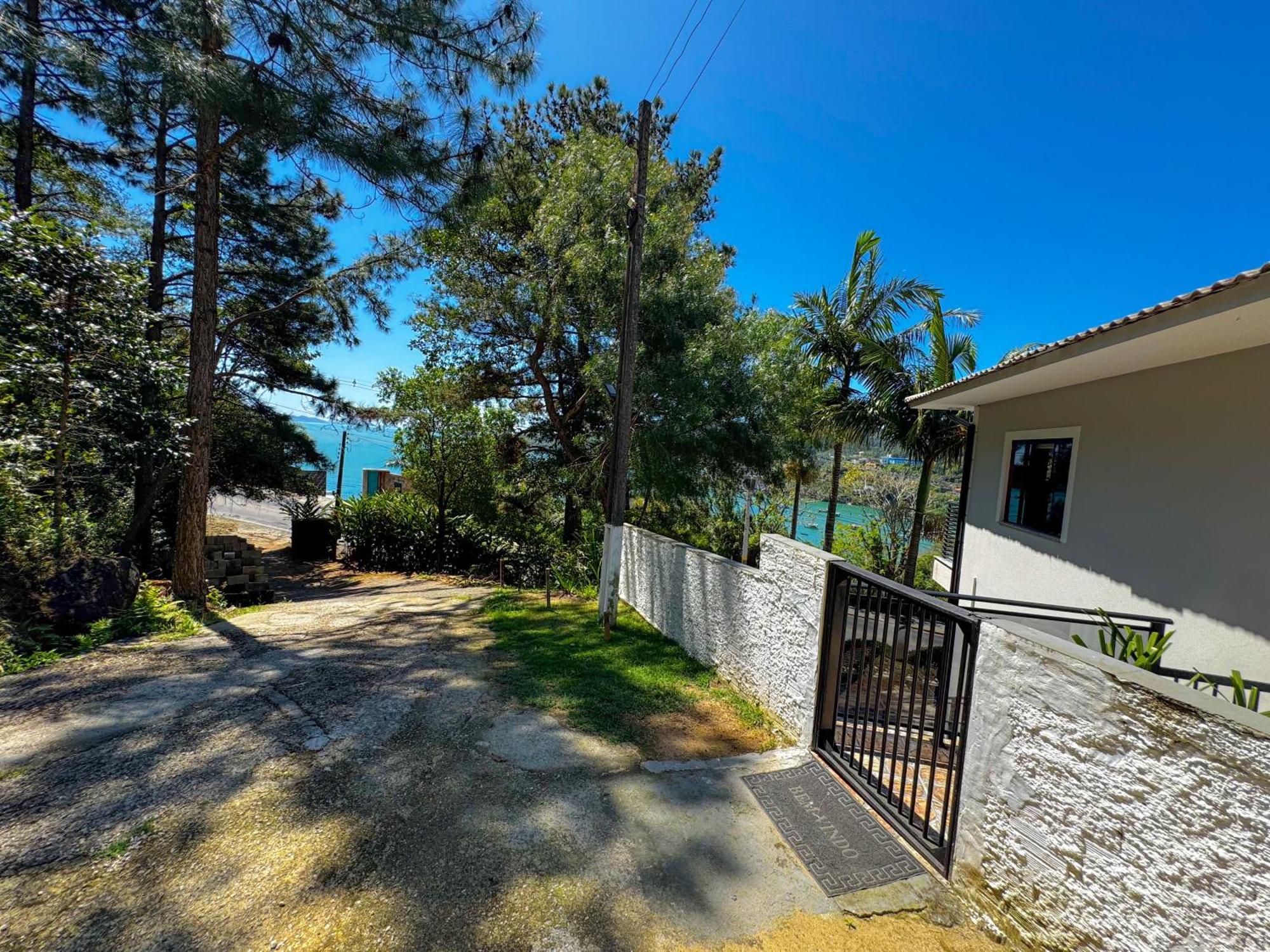Casa Com Vista Para O Mar Em Governador Celso Ramos Kültér fotó