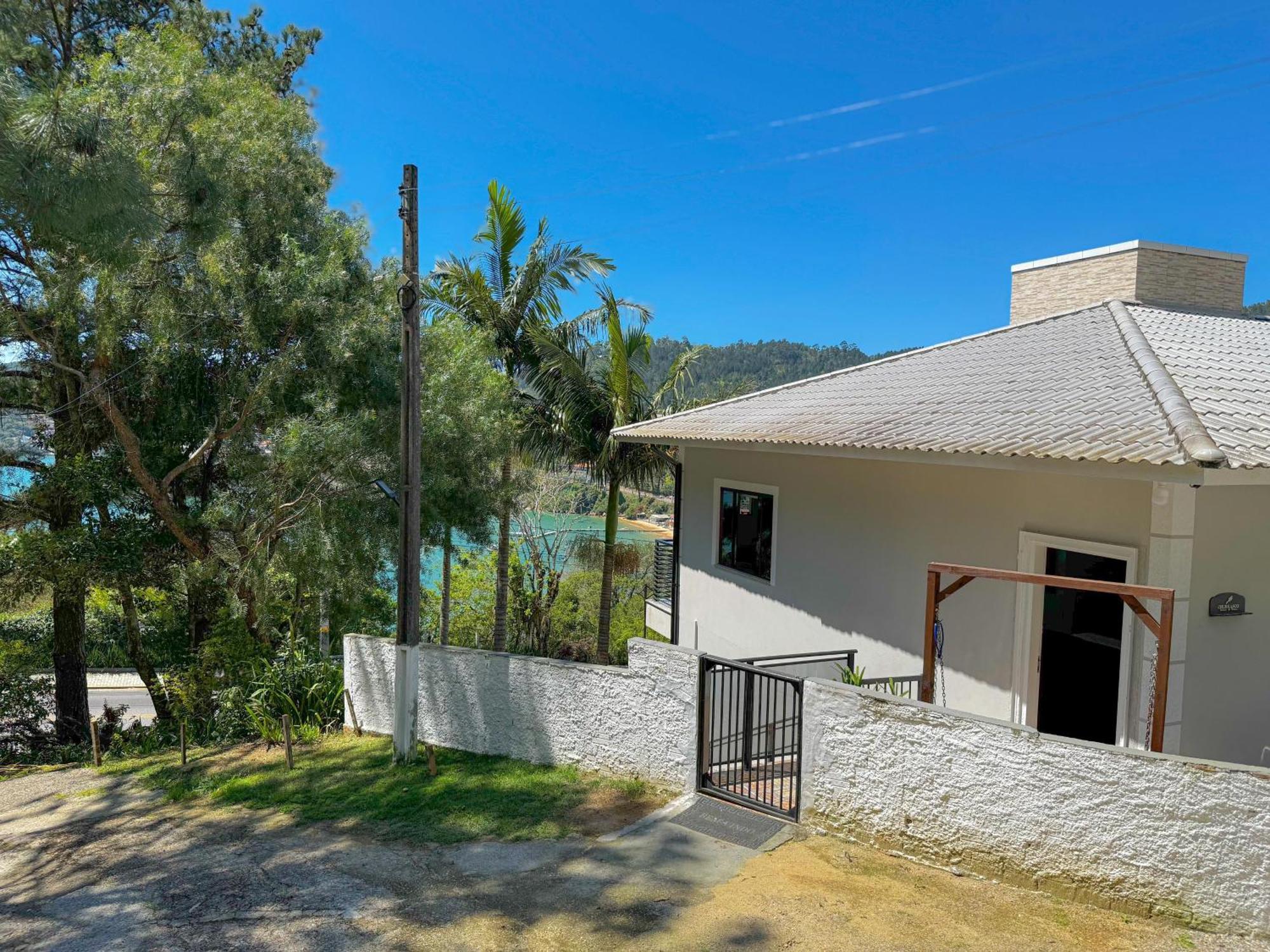 Casa Com Vista Para O Mar Em Governador Celso Ramos Kültér fotó